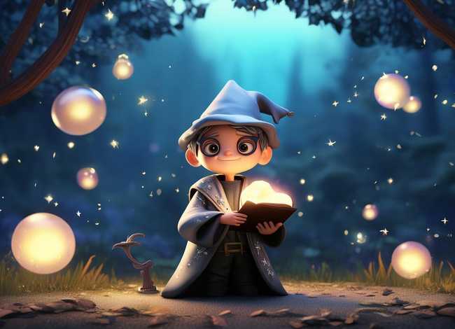 小小魔法师绘本故事，小小魔法师的故事