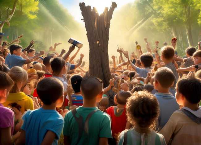 人多力量大的儿童故事、人多力量大的寓言故事