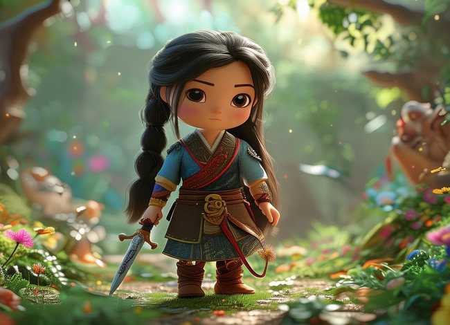 儿童故事花木兰从军，幼儿故事花木兰从军