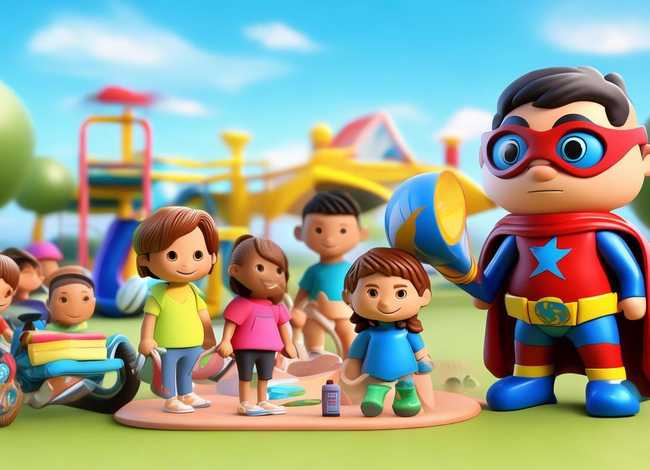 儿童安全保护漫画故事书 - 保护儿童安全的画