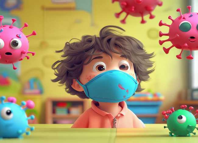 感冒病毒儿童故事、幼儿关于感冒病毒的故事