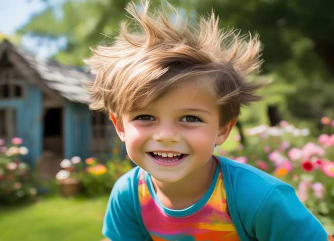 男孩发型小童（小男孩发型儿童）