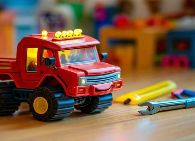 儿童挖土机玩具 儿童挖土机玩具车灯光不亮了怎么修