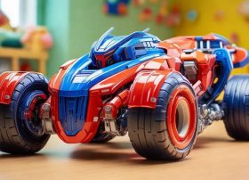 儿童变形金刚车，儿童玩具变形金刚车