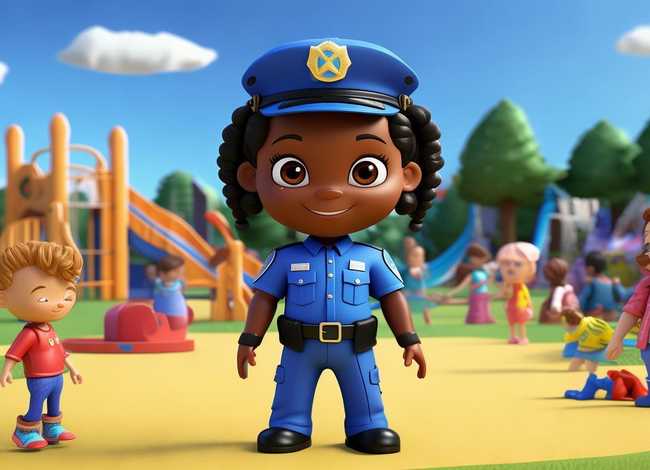 儿童两分钟故事关于警察的，幼儿故事警察的故事