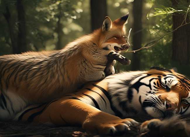 狐假虎威成语故事内容 - 狐假虎威成语故事主要内容