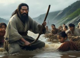 儿童故事典故 - 儿童故事典故大禹治水