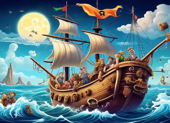儿童故事海盗王，海盗王的故事