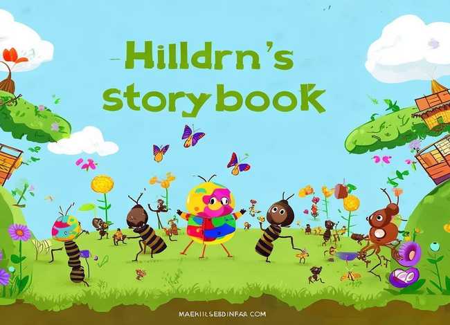 儿童故事小蚂蚁封面（小蚂蚁幼儿故事）