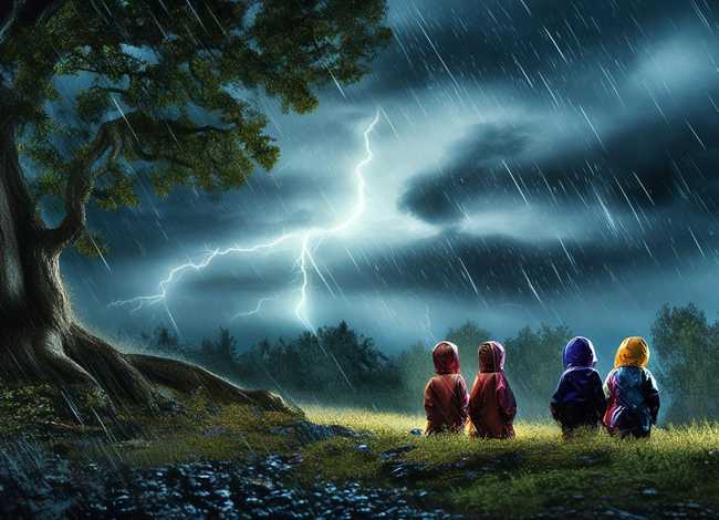 关于暴雨儿童故事 关于暴风雨故事