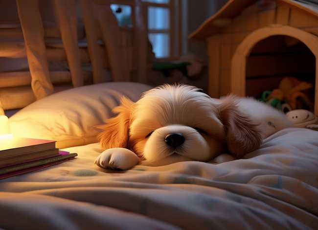 小狗的儿童睡前故事，小狗的睡前故事短篇