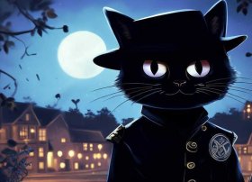 黑猫警长第一集的故事睡前听，黑猫警长的故事视频第一集