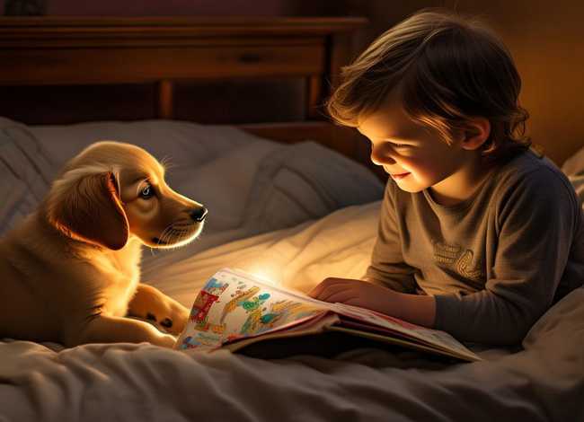 儿童睡前狗狗故事 - 睡前故事狗的故事
