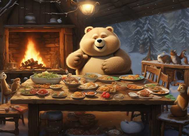 故事小熊请客（故事小熊请客教案）