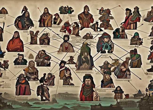 三国人物关系介绍大全；三国人物关系介绍大全图