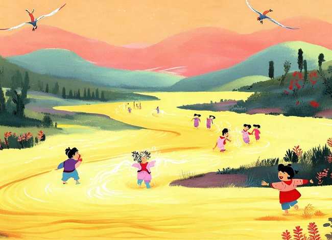 黄河的故事儿童绘本、关于黄河的绘本故事