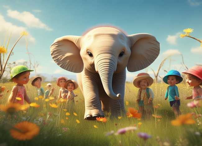 大象儿童故事0-3岁；关于大象的幼儿故事