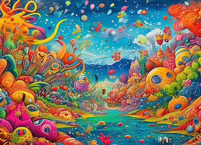 外国创意儿童画，国外儿童创意绘画