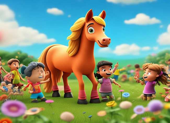 关于马的儿童动画片 关于马的儿童动画片名字