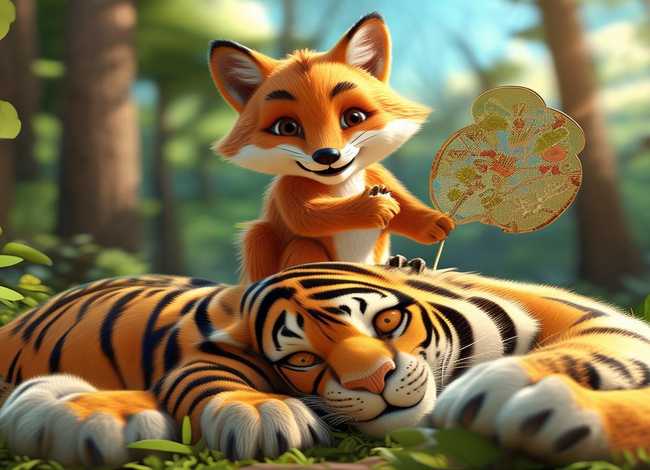 儿童故事狐假虎威教案、狐假虎威寓言故事幼儿园教案