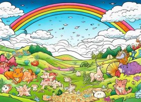 儿童图片打印涂色 - 儿童图片打印涂色教程