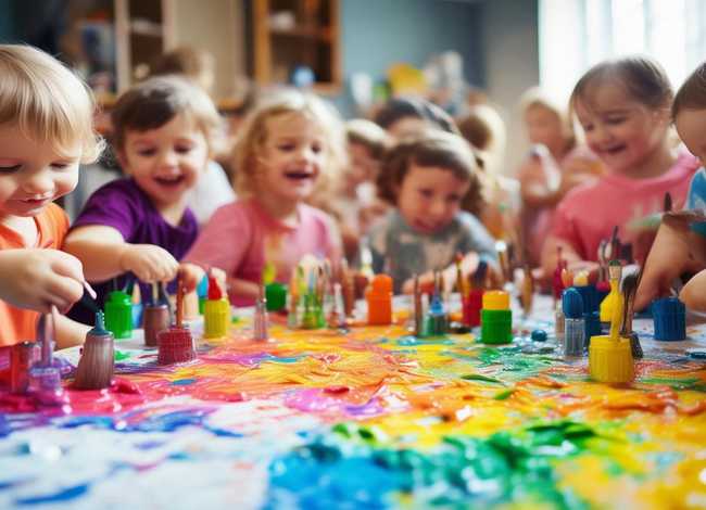 儿童学画画图片、儿童学画画入门图片