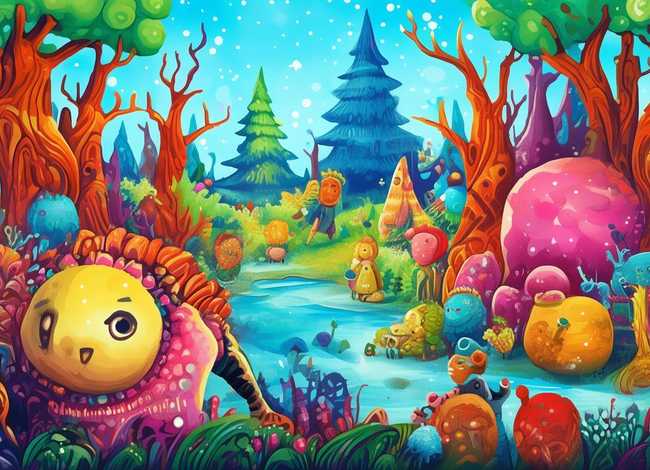 幼儿童话故事绘画连环画（幼儿故事手绘连环画）