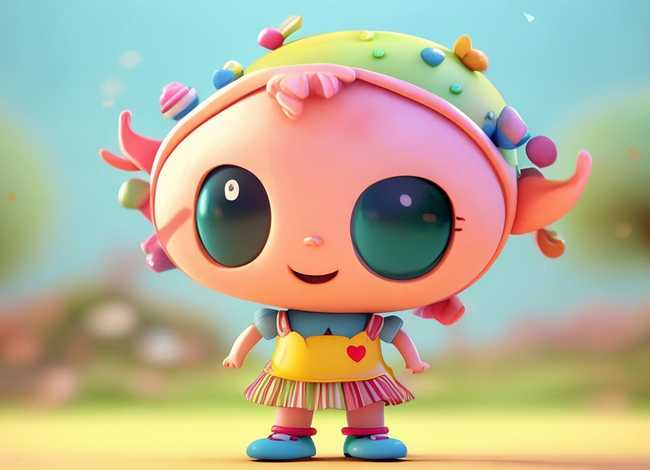 儿童童话人物画简单可爱；儿童童话人物画简单可爱图片