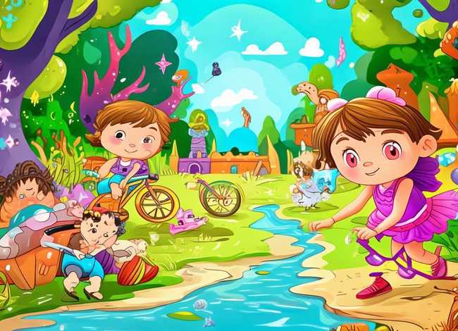 儿童童话题材画教程，童话主题儿童画
