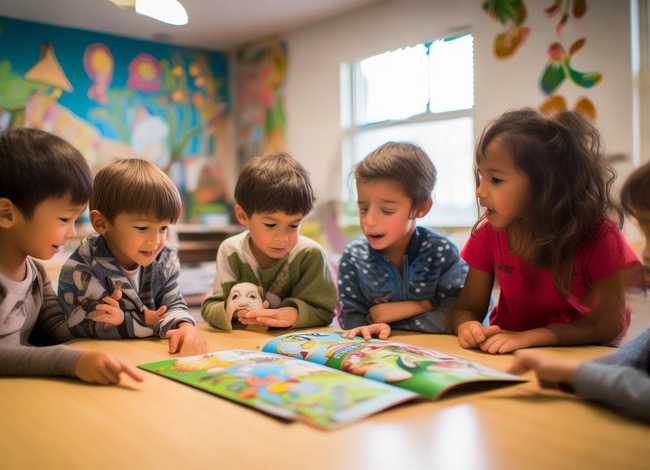 儿童故事画，幼儿园故事会故事