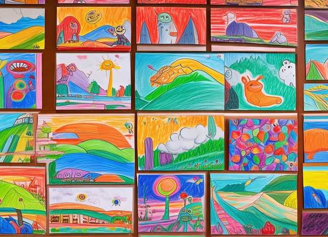 模特儿童画图片 - 模特儿童画图片大全