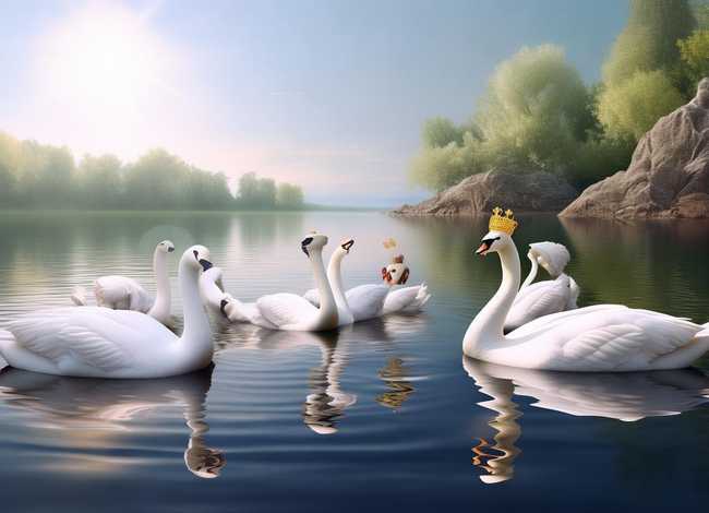 天鹅湖这个故事 - 天鹅湖这个故事怎么写