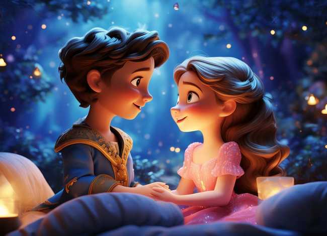 儿童故事王子和公主的故事睡前（睡前小故事王子和公主的故事）