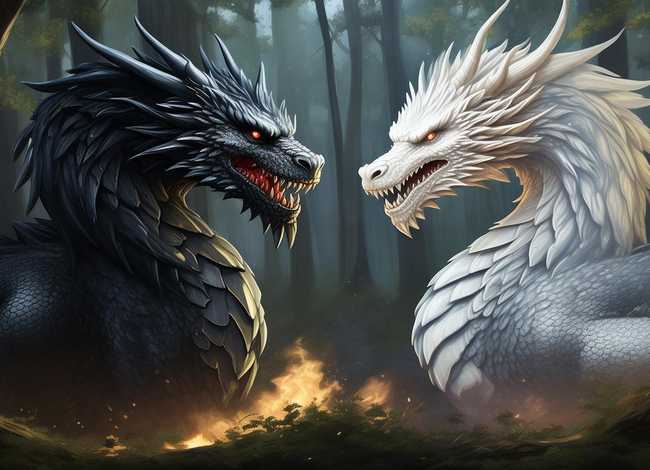 黑龙白龙的故事 黑龙白龙的故事民间故事 黑龙白龙的故事 黑龙白龙的故事民间故事