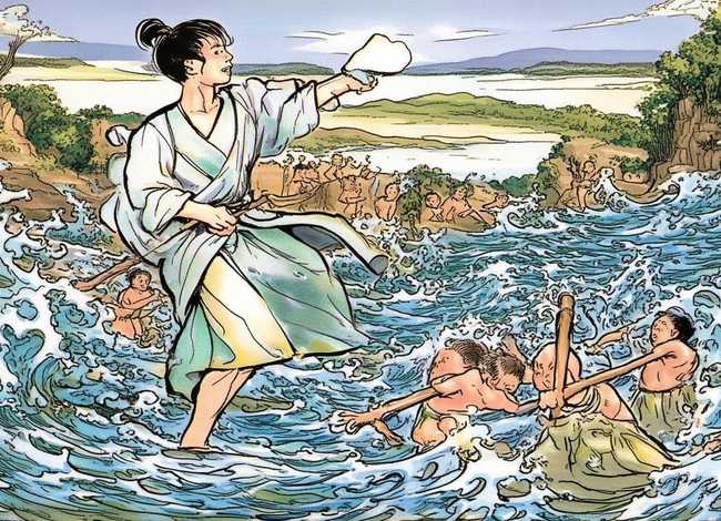 大禹治水儿童故事 - 幼儿故事大禹治水