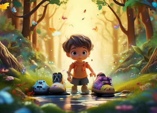 儿童鞋子故事动画、幼儿绘本关于鞋子的故事