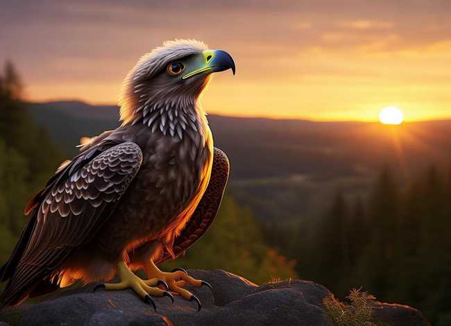 老鹰的儿童故事睡前故事（小老鹰的睡前故事）