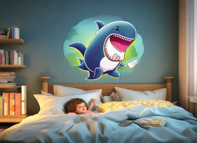 儿童故事鲨鱼睡前故事（宝宝睡前故事鲨鱼故事）