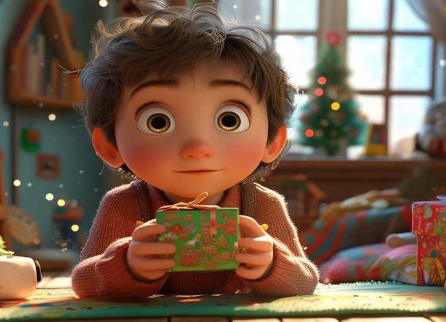 礼物故事儿童，幼儿故事《礼物》全文