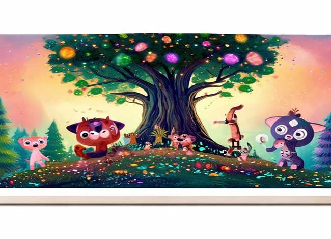 童话故事绘画作品图片儿童画、童话故事绘画作品图片