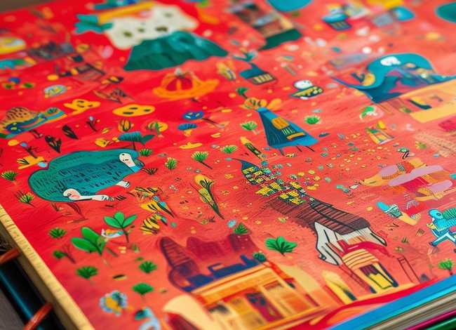 红色绘本故事绘画，红色绘本故事绘画教案