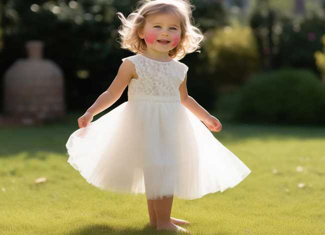 儿童自制白纱裙 儿童自制白纱裙图片