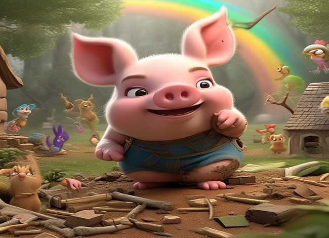 儿童故事 小猪盖房子（小猪盖房子的故事怎么讲）
