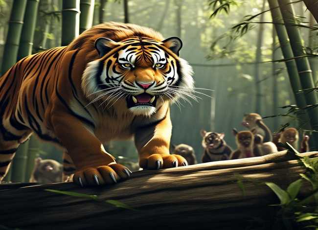 虎假虎威故事内容和意思 - 虎假虎威的故事的寓意
