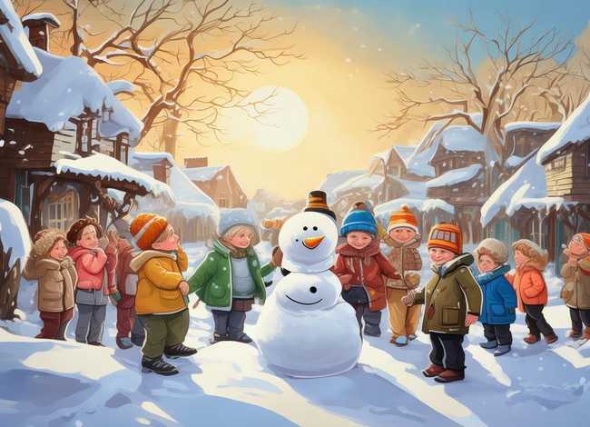 冬天不冷儿童故事；冬天不怕冷的幼儿故事