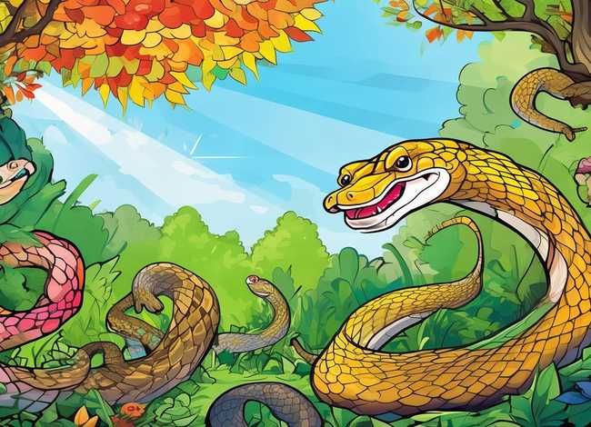 英语绘本故事制作6张；英语绘本故事制作6张蛇年