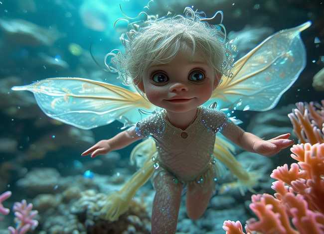 海底的精灵儿童故事，播放海底里的精灵今年几岁了