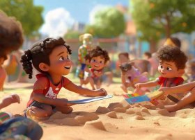 儿童友好的事例（幼儿友好相处的故事）