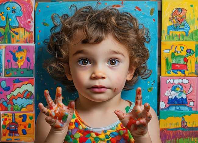 现代儿童画家人物作品 - 现代儿童画家人物作品欣赏 现代儿童画家人物作品 - 现代儿童画家人物作品欣赏