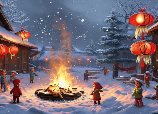 儿童新年古诗五言绝句 - 新年的古诗五言绝句